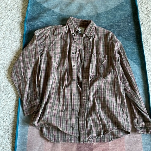 Field Gear Vintage Cotton Fall Plaid Button-Up Shirt - Picture 10 of 12
